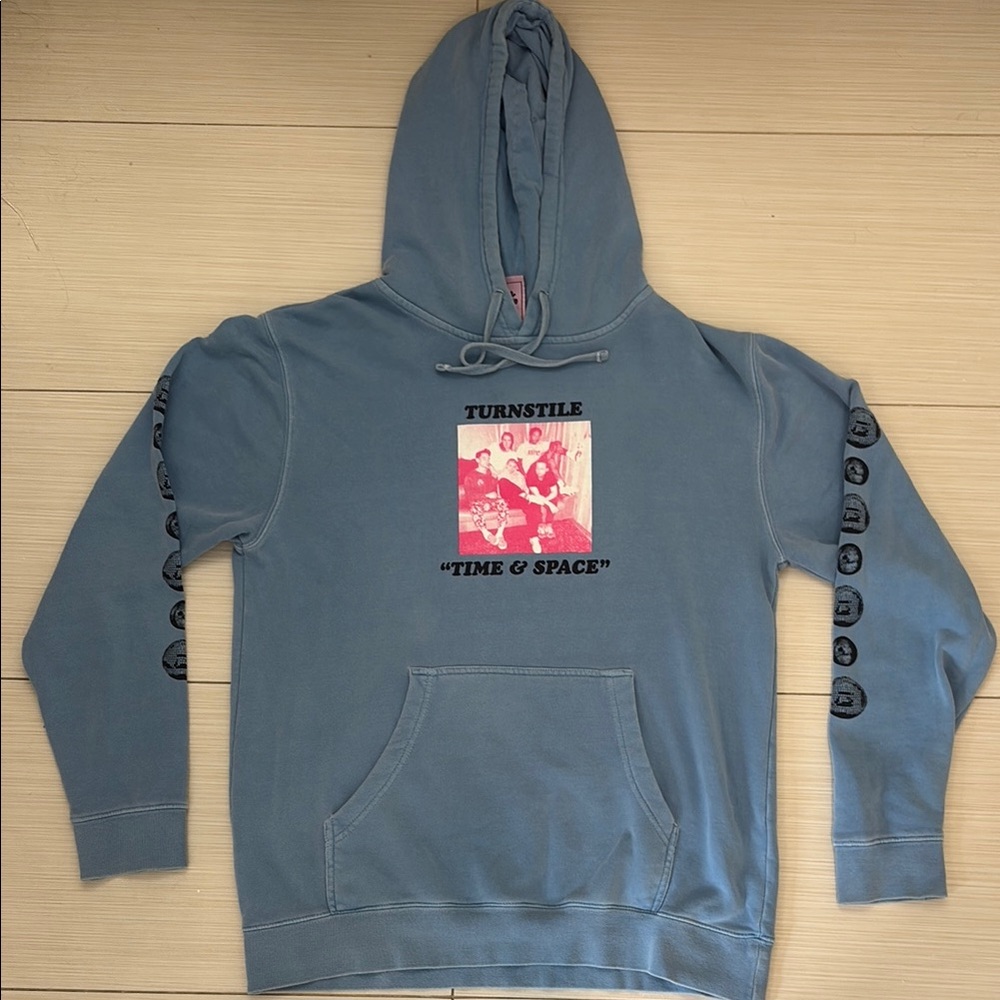 Blue Turnstile Hoodie (men’s medium)